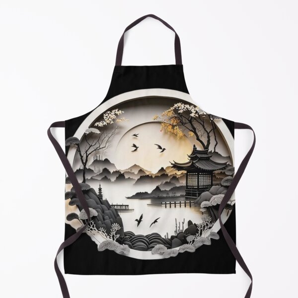 Item preview, 3D Inmersion River Birds Landscape designed and sold by JAPANISTICstore.