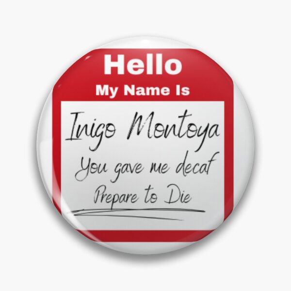 Item preview, Hello my name is: Decaf designed and sold by EmberlyDawn.