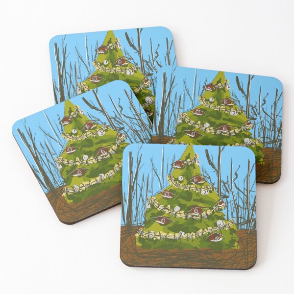 Item preview, Merry Christmas/Marred Tree designed and sold by MichaelMetler.