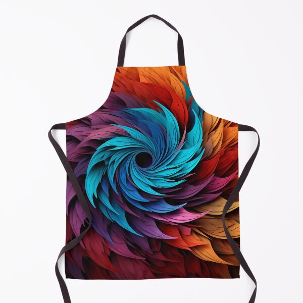 Item preview, deep colorful fractal decorative print designed and sold by dcrc.