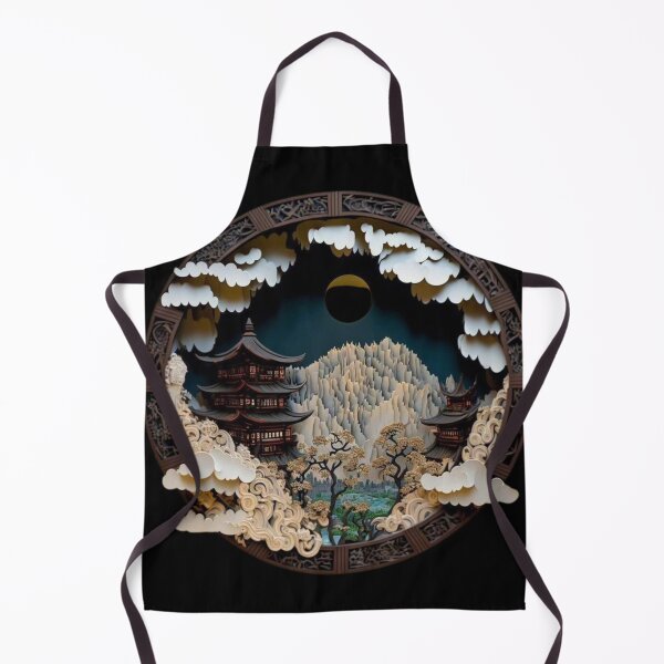 Item preview, 3D Landscape Night Japan Sublime designed and sold by JAPANISTICstore.