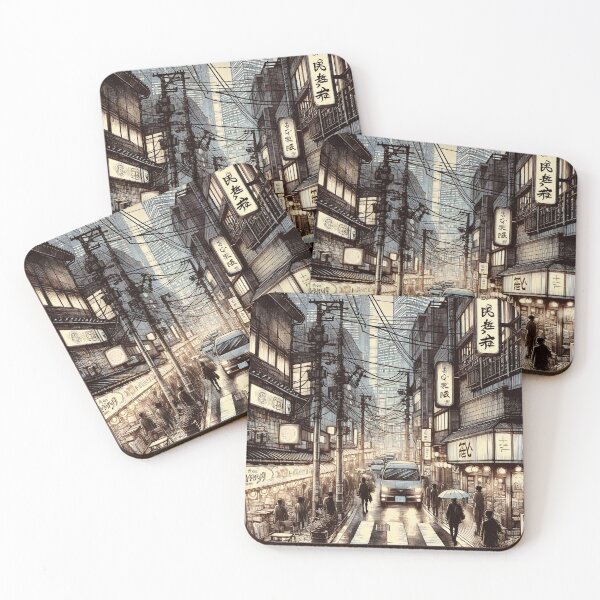 Item preview, Twilight Whispers in the Urban Maze designed and sold by PictorialWhimsy.