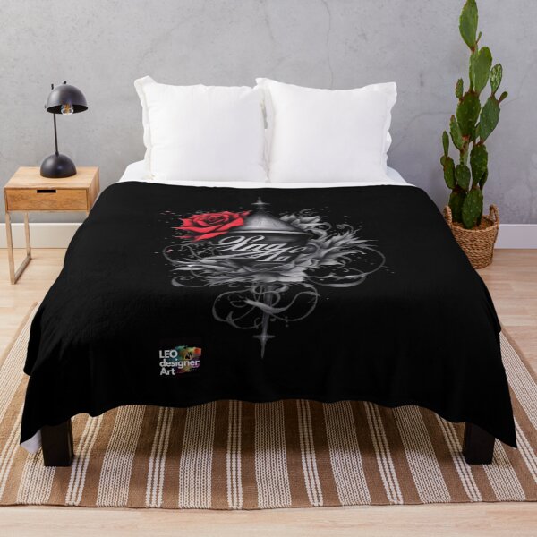 Item preview, Modern Rose Tattoo Graphic designed and sold by LEOdesignerArt.