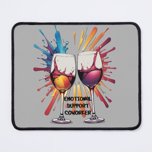 Item preview, Emotional Support Coworker Appreciation designed and sold by Wisnak SHOP.