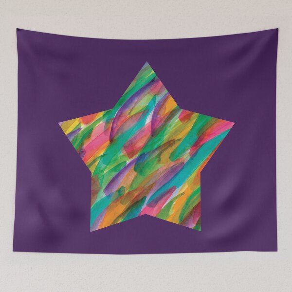 Item preview, Springtime Petal Storm Star designed and sold by Alexandria Levin.