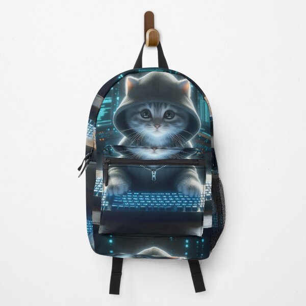 Item preview, Hacker Cat designed and sold by All-Kittens.