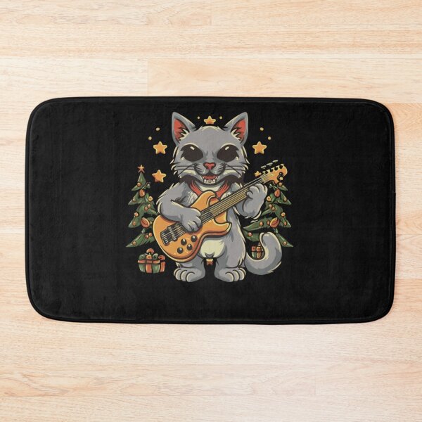 Item preview, rock cat playing guitar, rock cat playing guitar rock kitty funny GUITAR CAT designed and sold by UMIARTS ⭐⭐⭐⭐⭐.
