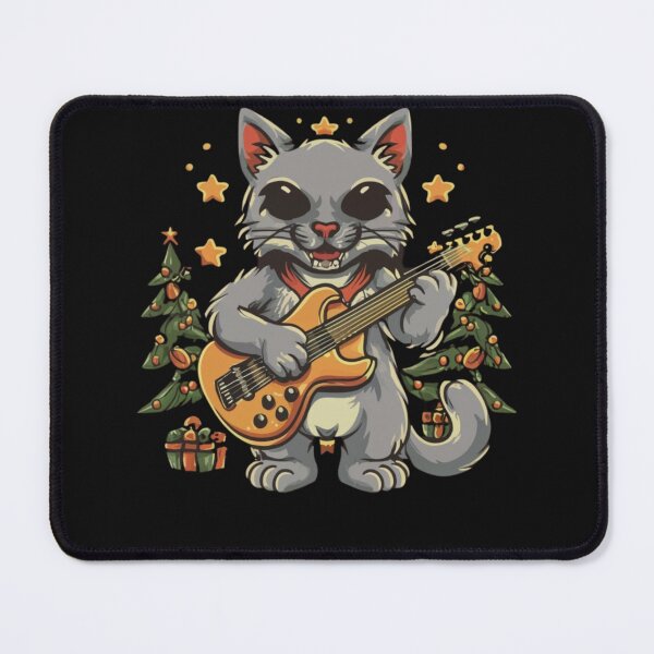 Item preview, rock cat playing guitar, rock cat playing guitar rock kitty funny GUITAR CAT designed and sold by UMIARTS ⭐⭐⭐⭐⭐.
