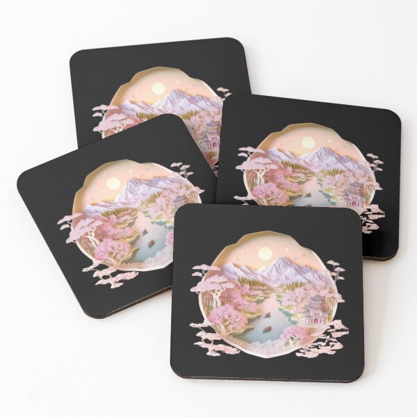 Item preview, 3D Landscape Inmersion Pink Mountain designed and sold by JAPANISTICstore.