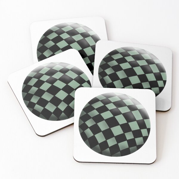 Item preview, Just a checkered  circle … designed and sold by IchthyosaurArt.
