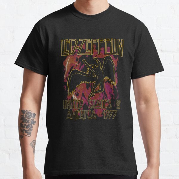 Led zeppelin clearance t shirt redbubble