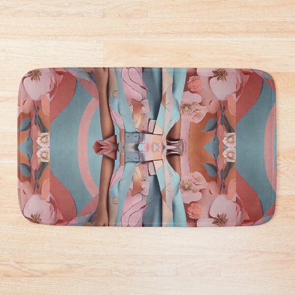 Item preview, Mirror beautiful flowers in pink tones woman fashion style designed and sold by Carlos Gudino.