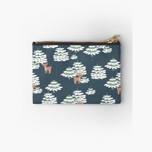 Item preview, Bosque de invierno azul oscuro designed and sold by ChallaDesign.