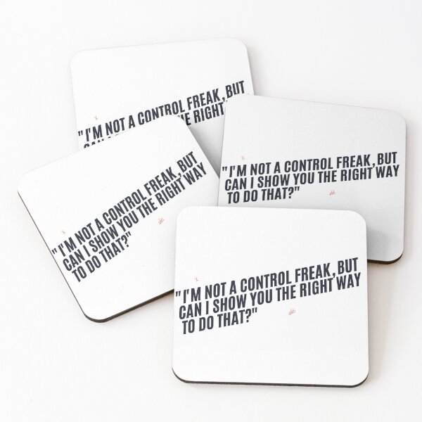 Item preview, "I'm not a control freak, but can I show you the right way to do that?" Sarcastic quote designed and sold by Bananobanini.