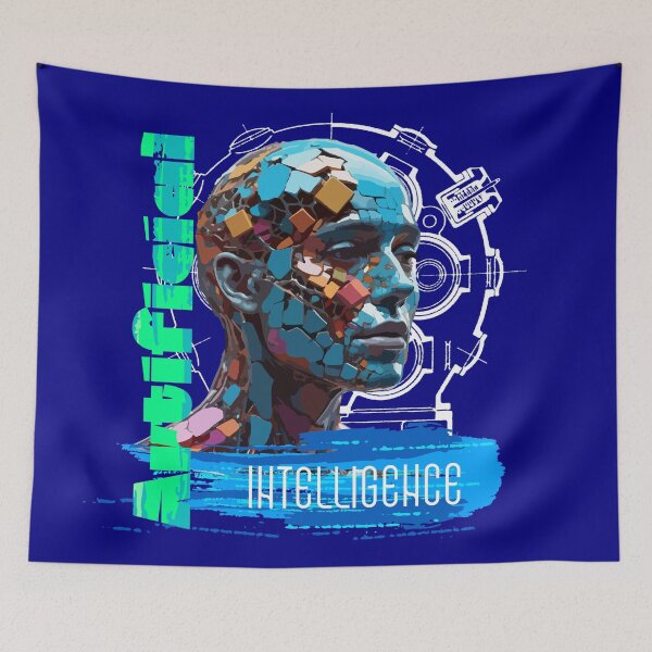 Item preview, Artificial Intelligence designed and sold by CatCoconut-Art.