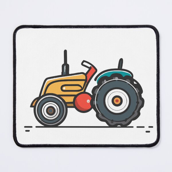 Item preview, A Tractor - Minimal Vector Art designed and sold by Sketch-Shack.