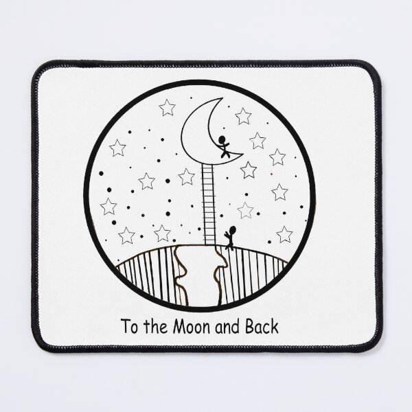 Item preview, To the moon and back designed and sold by EstiloSoul.