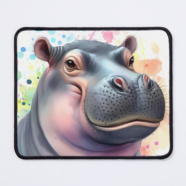Item preview, Hippo Art #5 | Hippo Lovers designed and sold by ksgraphics222.
