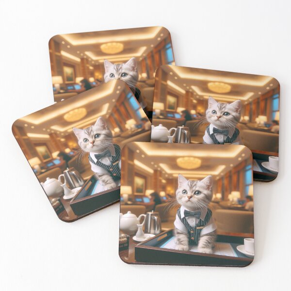 Item preview, Cat Concierge Hotel designed and sold by All-Kittens.