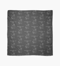 Iconic Mid Century Design Eames Lounge Chair Patent Drawings Scarf