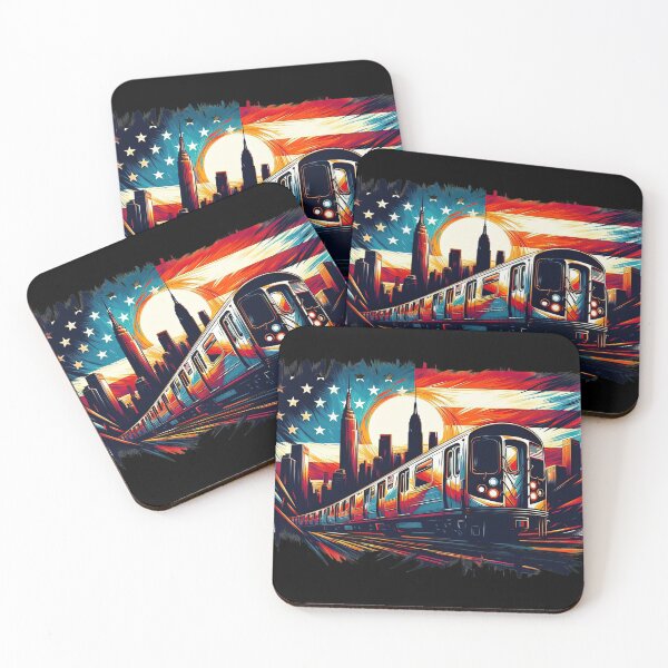 Item preview, New York Subway NYC Subway Train designed and sold by MayaDelaye.