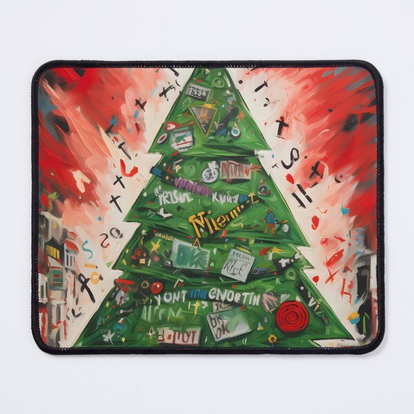 Item preview, Activist Glow- Defiant Christmas Tree Expression in the Realm of Social Artivism designed and sold by OlfactoART Studio.