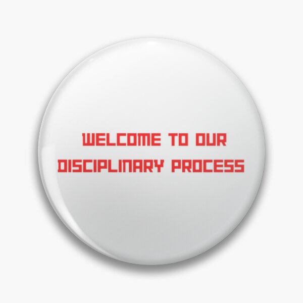 Item preview, Lethal Company Disciplinary Process designed and sold by EmberlyDawn.