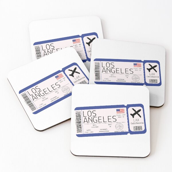 Item preview, Los Angeles boarding pass designed and sold by StudioPandC.