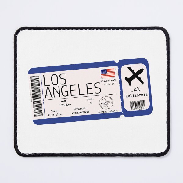 Item preview, Los Angeles boarding pass designed and sold by StudioPandC.