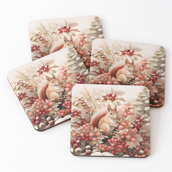 Item preview, Snowy Garden Squirrel  designed and sold by meggydesigns.