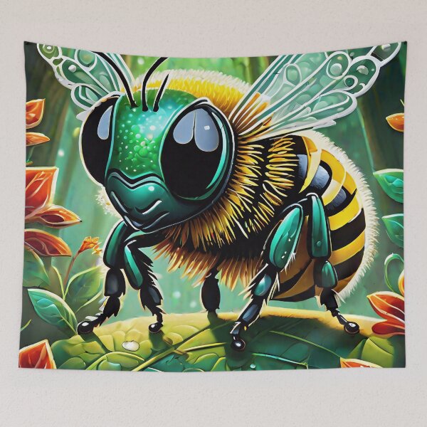 Artikelvorschau, Cute Fantasy Bumblebee entworfen und verkauft von TheArtOfPat.