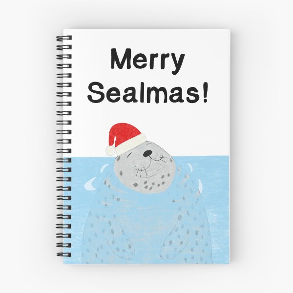 Item preview, Merry Sealmas Christmas Seal designed and sold by raedoes.