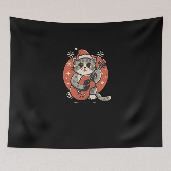 Item preview, rock cat playing guitar rock kitty funny GUITAR CAT, rock cat designed and sold by UMIARTS ⭐⭐⭐⭐⭐.