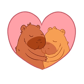 Artwork thumbnail, Capy Together  by Rojasole