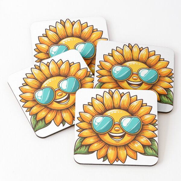 Item preview, Radiant sunflower in comic style designed and sold by LongIslandDesgn.