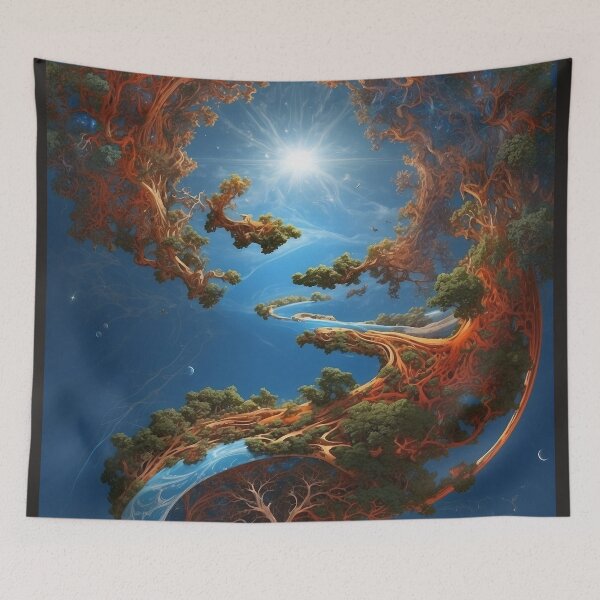 Item preview, A Fractal Fantasy World - 25 designed and sold by nyathiwa.