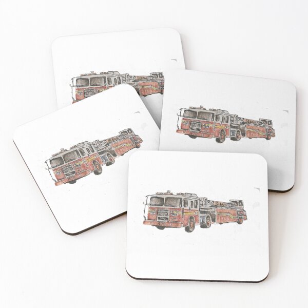 Item preview, Fire Truck designed and sold by Sara-Valentine.