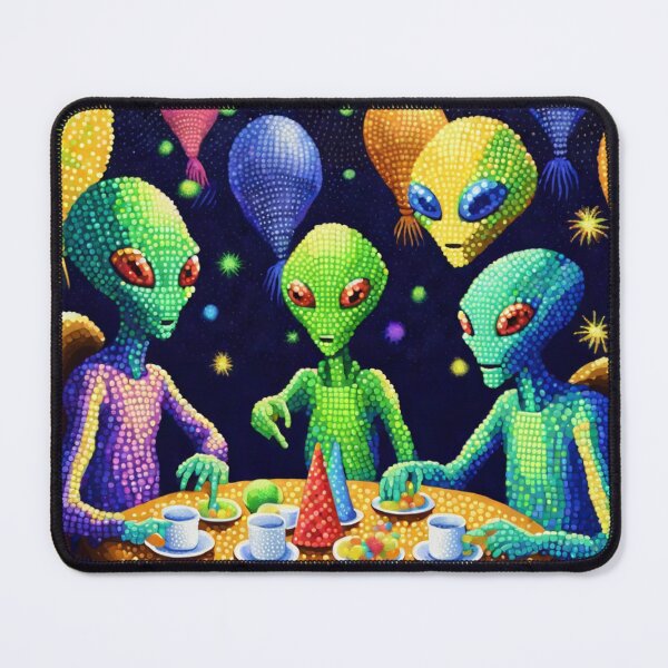 Item preview, Space children eating dinner. designed and sold by Zofia Sosnecka.