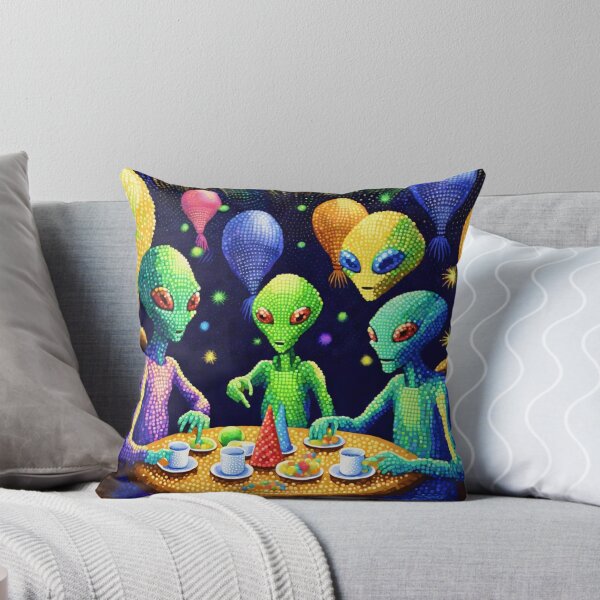 Item preview, Space children eating dinner. designed and sold by Zofia Sosnecka.