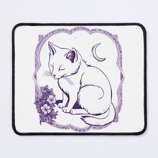 Item preview, purple kitten nap designed and sold by Catophile.