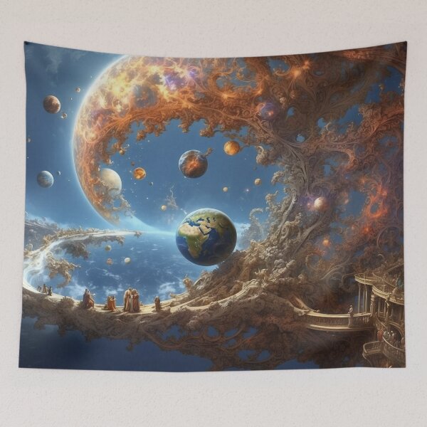 Item preview, A Fractal Fantasy, world - 26 designed and sold by nyathiwa.