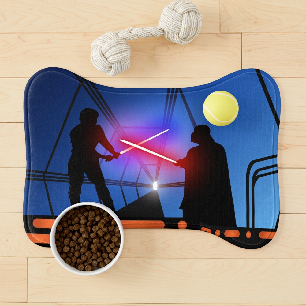 Luke vs Vader on Bespin Throw Pillow for Sale by Matt Burgess