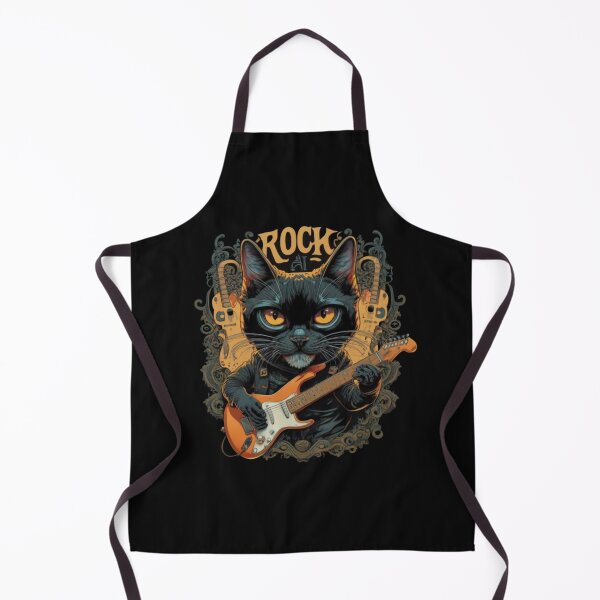 Item preview, rock cat playing guitar rock kitty funny GUITAR CAT, cat rock 2024 designed and sold by UMIARTS ⭐⭐⭐⭐⭐.