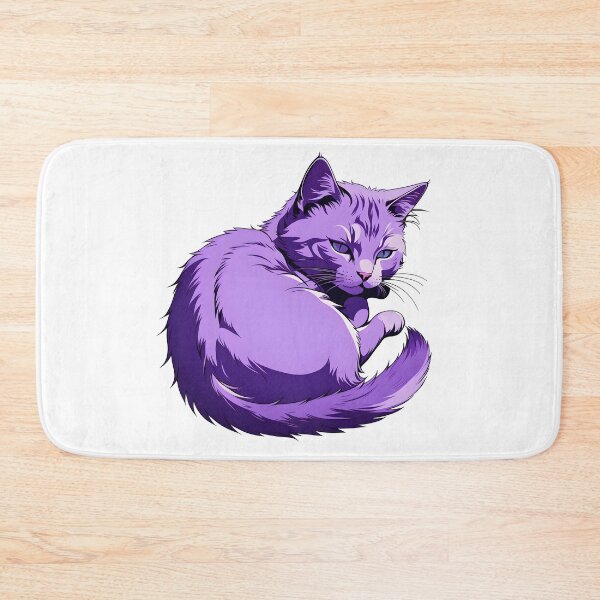 Item preview, purple kitten nap designed and sold by Catophile.
