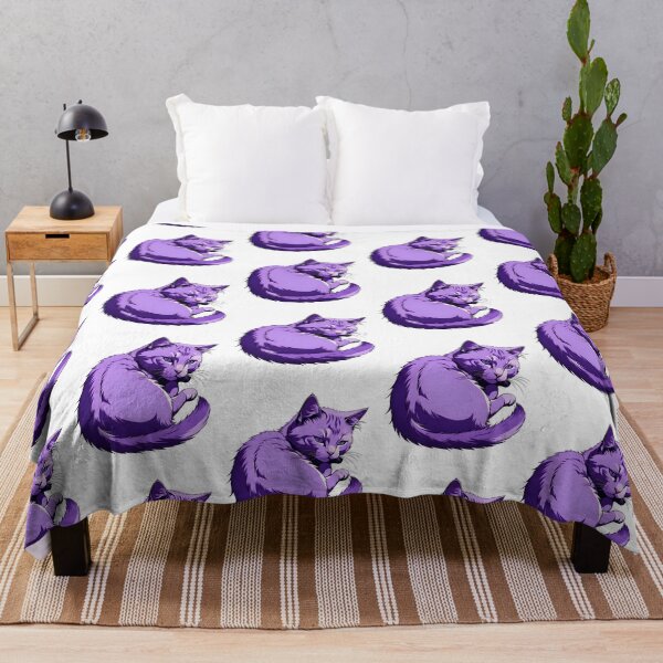 Item preview, purple kitten nap designed and sold by Catophile.