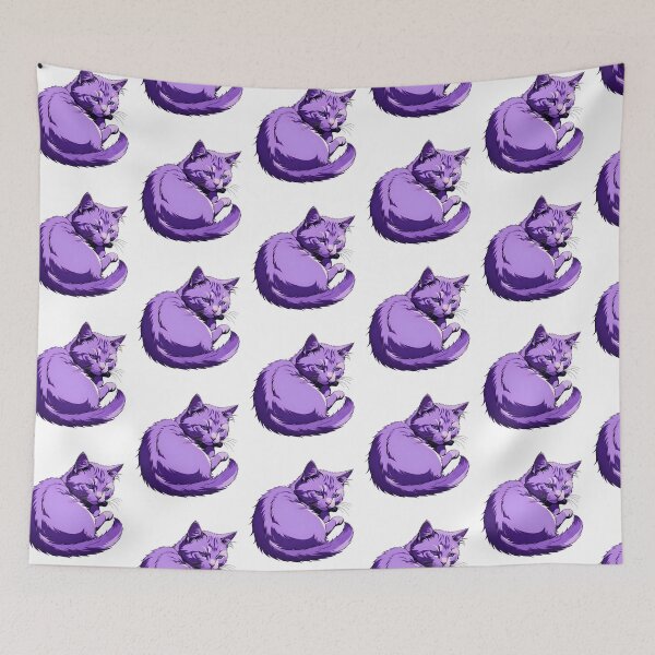 Item preview, purple kitten nap designed and sold by Catophile.