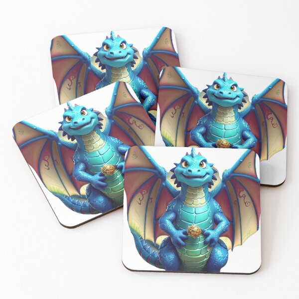 Item preview, cute blue dragon designed and sold by FINCAN1.