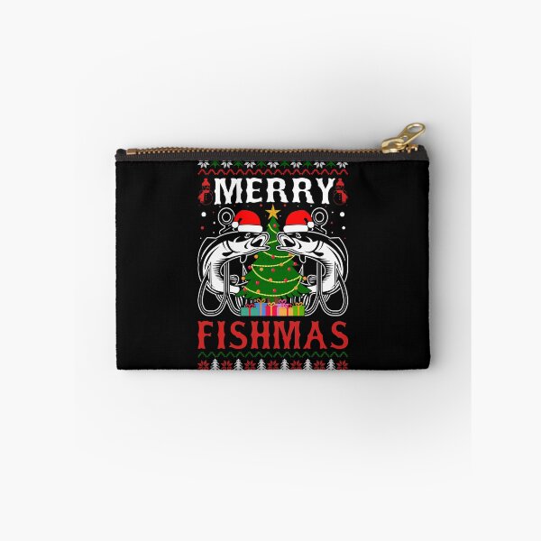 Item preview,  Merry Fishmas Christmas Tree Fish with Lights Funny Fishing sweater  designed and sold by Smix Pixels.