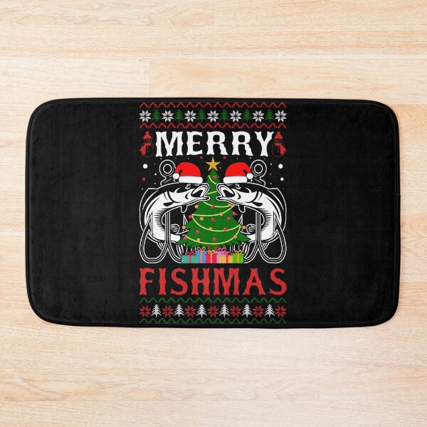 Item preview,  Merry Fishmas Christmas Tree Fish with Lights Funny Fishing sweater  designed and sold by Smix Pixels.