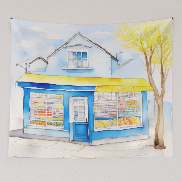 Item preview, The Local Fish and Chip Shop designed and sold by Frame of Mind .